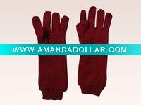 Wholesale knitted glove/winter glove/ladies' glove