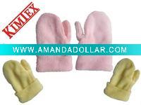 Wholesale Fleece Soft Baby Gloves