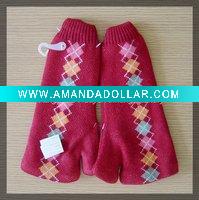 Jacquard Knitted Gloves, Acrylic Gloves