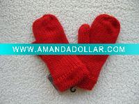 red women's winter glove (more colors chosed)
