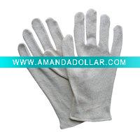 cotton interlock gloves