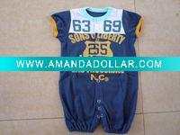 100%cotton baby rompers