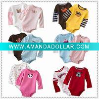 Baby long sleeve rompers