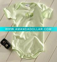 2011 newest short sleeve baby rompers