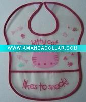 Wholesale Children PVC baby bibs