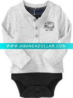 Baby long sleeve rompers