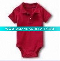 Plain baby body rompers