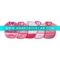 Wholesale lovely fashion cotton baby bibs,baby garment