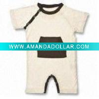 Pocket baby rompers