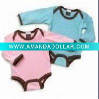Plain baby body rompers