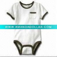 Plain baby body rompers