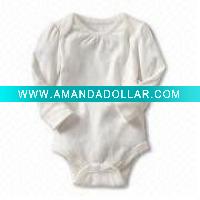 Plain baby body rompers