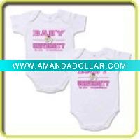 organic cotton baby rompers/infant creepers