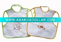 cotton baby bib