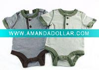 Baby short sleeve rompers