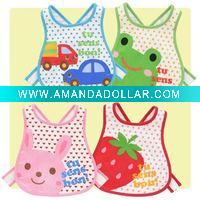 Wholesale 2011 Export cartoon waterproof printing baby bib