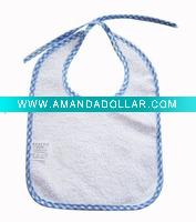 cotton baby bib
