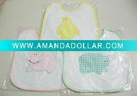 Wholesale A8008A Emboroider baby bib stocks