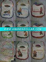 printed baby bibs