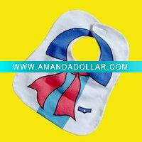 cotton baby bib with printing