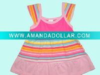 Wholesale supply OEM baby pinafores 05