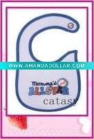 Wholesale TOP quality 100% cotton colorful & cute baby bibs