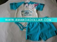 organic cotton baby rompers/infant creepers