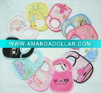 cotton baby bibs