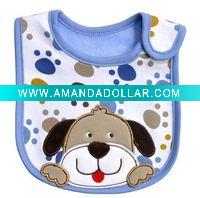 100% cotton baby bibs