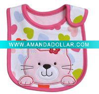 Wholesale 100% cotton baby bibs for promotion
