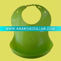 soft PE bibs with sticker