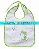 cotton baby bib
