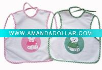 cotton baby bib