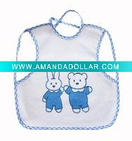 cotton baby bib
