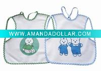 cotton baby bib