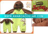 Wholesale organic cotton baby rompers/infant creepers