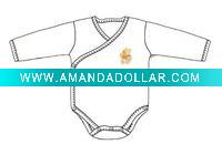 Wholesale 2011 fashion new born baby body