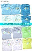 Wholesale branded winter baby underwear t-shirt
