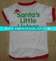Wholesale dollar store pet T-shirt