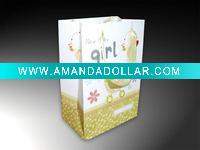 Wholesale Baby Gift Paper bag(210g ivory paper)