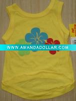 Wholesale dollar store pet T-shirt