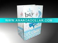 Wholesale Baby Gift Paper bag(210g ivory paper)