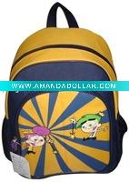 Wholesale children's bag, drawstring school Triangle backpack sport rucksack student knapsack kit bags