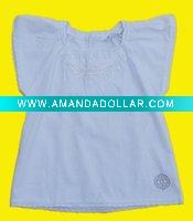Wholesale baby shirt (hclun-1) white