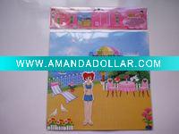Wholesale Exclusive Baby Dress-up Magnetic Game gifts Pack