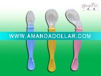 Top-Safety Silicone Baby Feeding Spoon