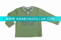 Wholesale baby shirt (tmbs10ssc21) green