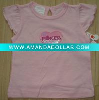 Wholesale dollar store baby T-shirt