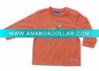 baby shirt (hlp2g) with a boy on the motor print