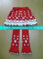 Wholesale children's cotton socks(skirt legging)